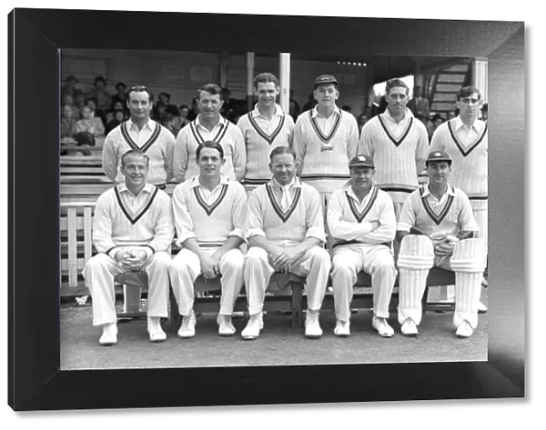 The Rest XI Team Group - 1953 Test Trial