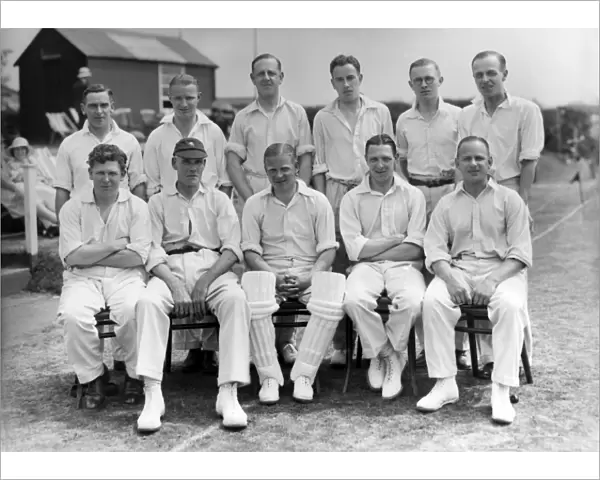 Staffordshire C. C. C. in 1933