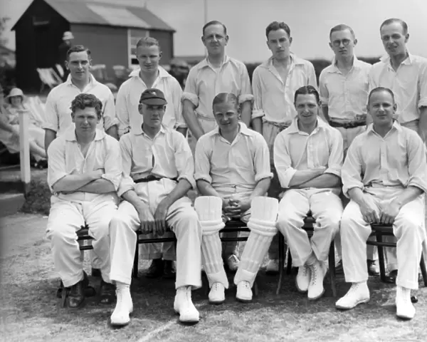 Staffordshire C. C. C. in 1933