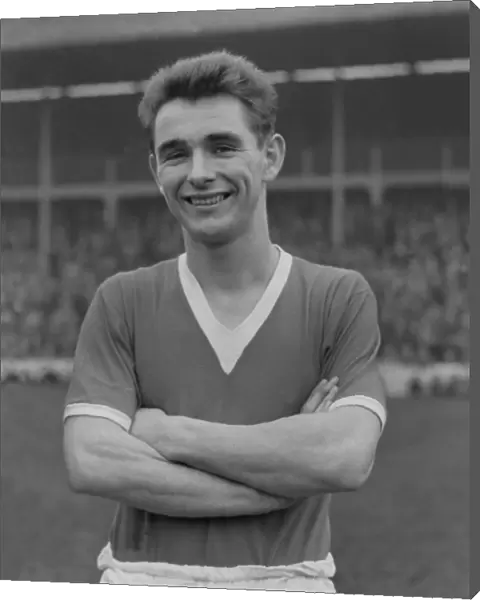 Middlesbroughs Brian Clough in 1956