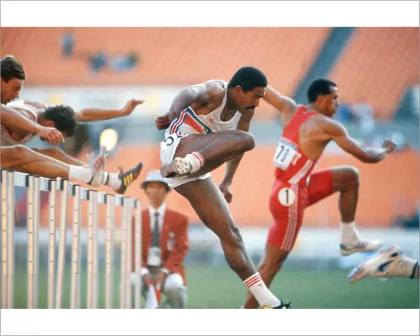 Daley Thompson at the 1988 Seoul Olympics
