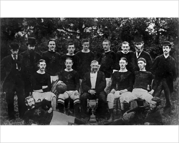 1880 Aston Villa Team & The Birmingham Senior Cup