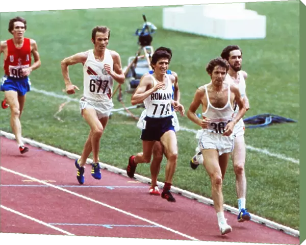 Brendan Foster at the 1976 Montreal Olympics