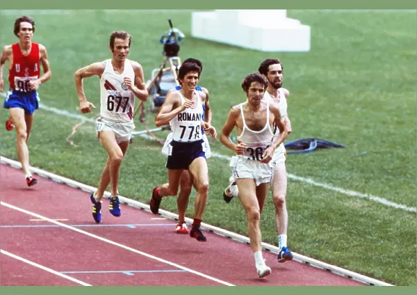 Brendan Foster at the 1976 Montreal Olympics