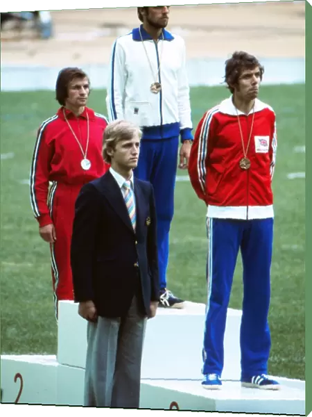1976 Montreal Olympics - Mens 10000m Medal Podium