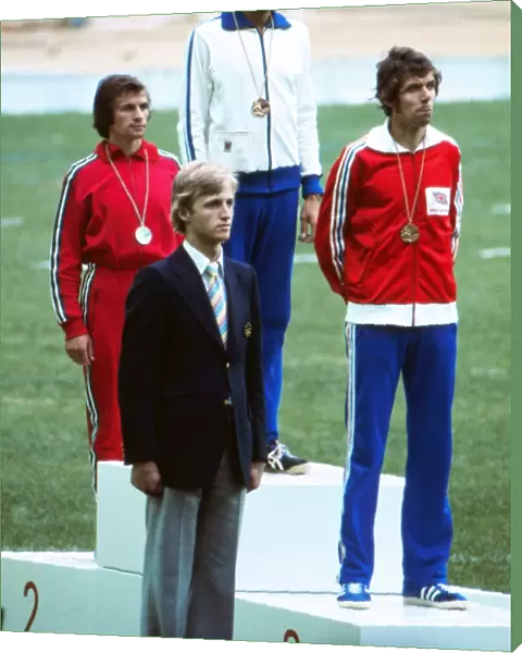 1976 Montreal Olympics - Mens 10000m Medal Podium