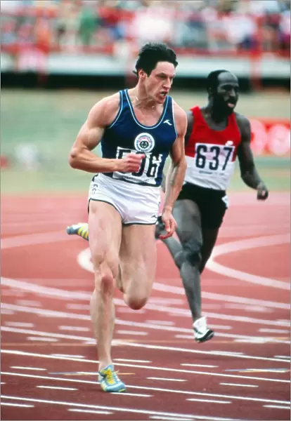 Allan Wells at the 1982 Commonwealth Games