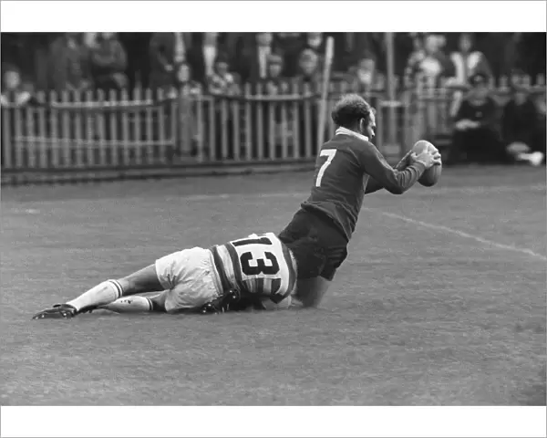John Taylor scores against Japan in 1973