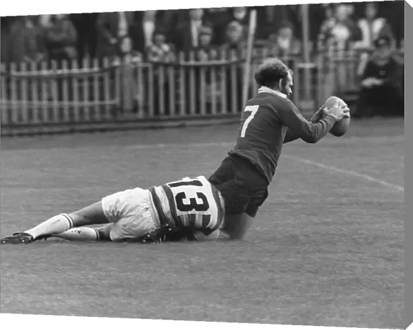 John Taylor scores against Japan in 1973