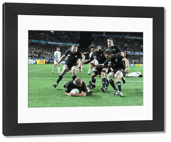 Tony Woodcock scores in the 2011 World Cup Final