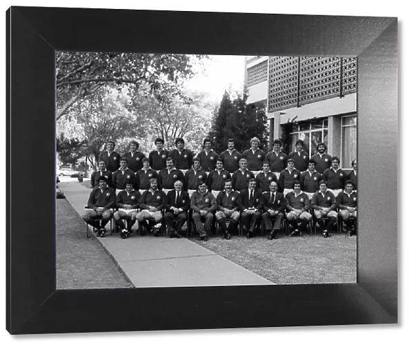 1980 British Lions in SA - End of Tour Team Group