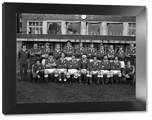 The Wales team that defeated Australia in Cardiff in 1975