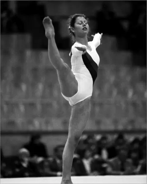 Suzanne Dando at the 1980 Moscow Olympics
