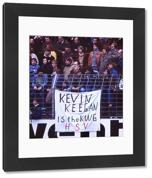 Hamburg fans hail Kevin Keegan in 1979