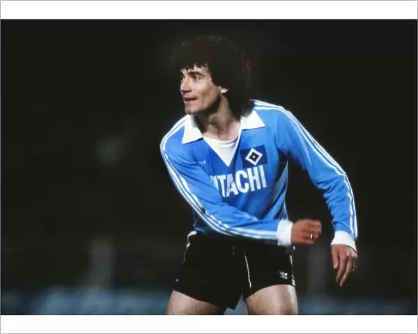 Hamburgs Kevin Keegan during the 1978  /  9 Bundesliga