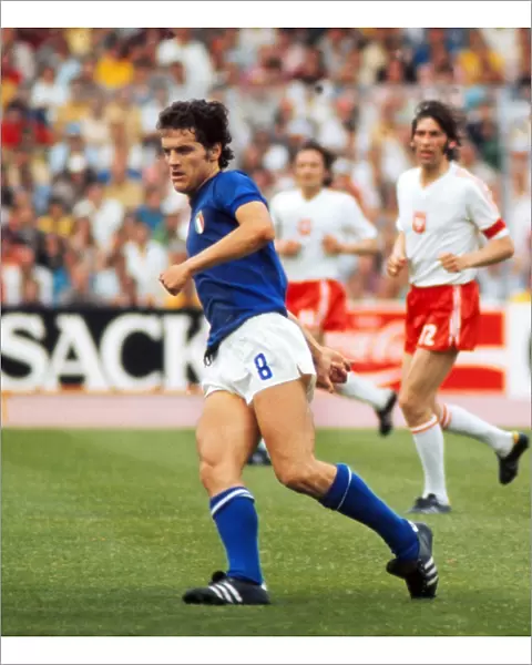 Fabio Capello at the 1974 World Cup