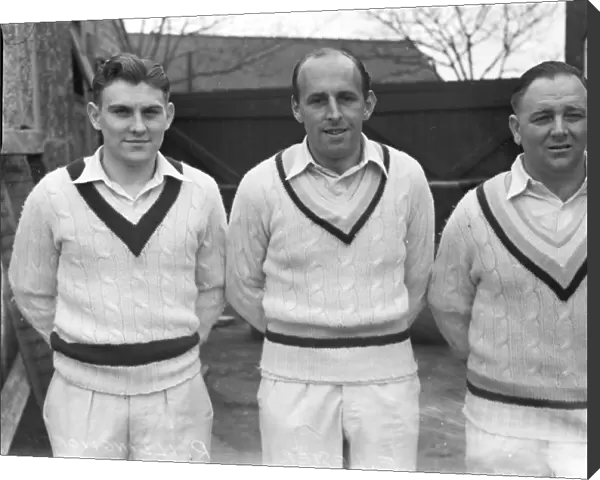 Ray Illingworth, Ted Lester, and Harry Halliday