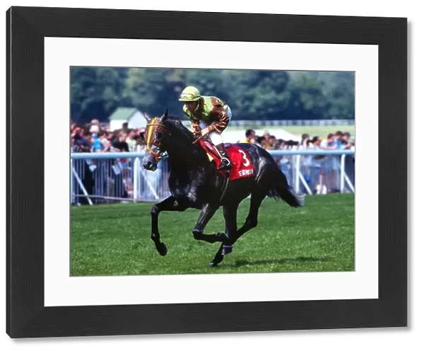 1992 Champion Jockey Michael Roberts on Terimon