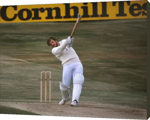 Ian Botham hits a boundary on the way to his famous 149 not out at Headingly in the 1981 Ashes
