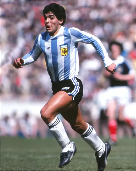 Diego Maradona in 1979