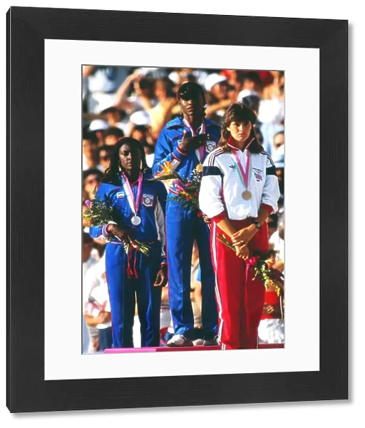 1984 Olympics - Womens 400 metres Medal Presentation
