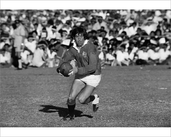 Ian McGeechan on the ball for the British Lions in 1974
