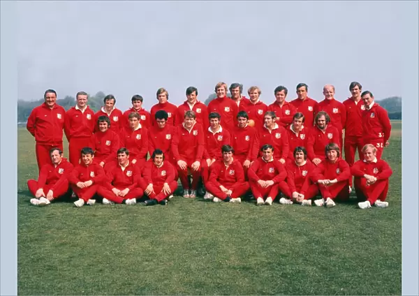 1971 British Lions Tour Party Team Group