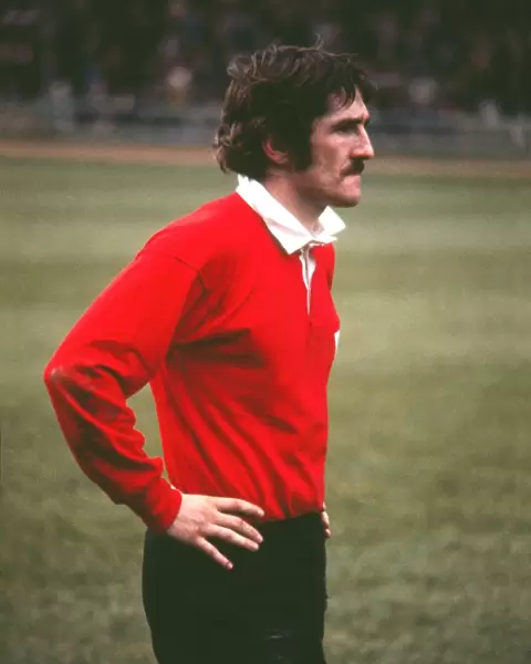 Gerald Davies of Wales during the 1971 Five Nations