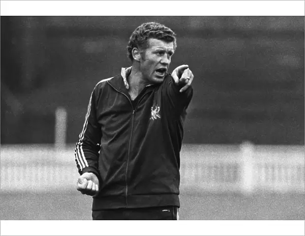 England rugby coach Mike Davis in 1979