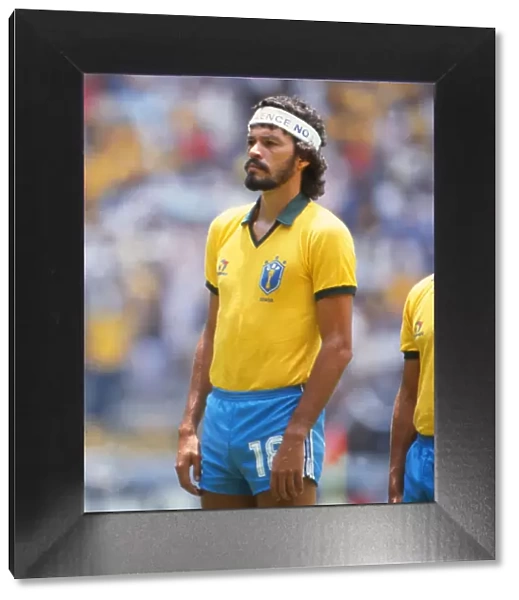 Brazils Socrates at the 1986 World Cup