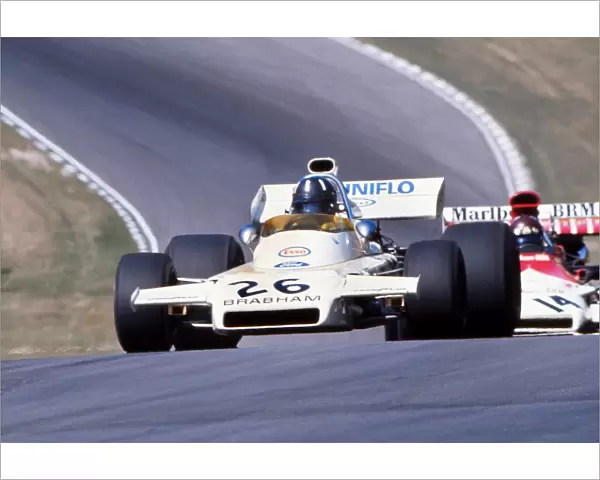 Graham Hill at the 1972 British Grand Prix
