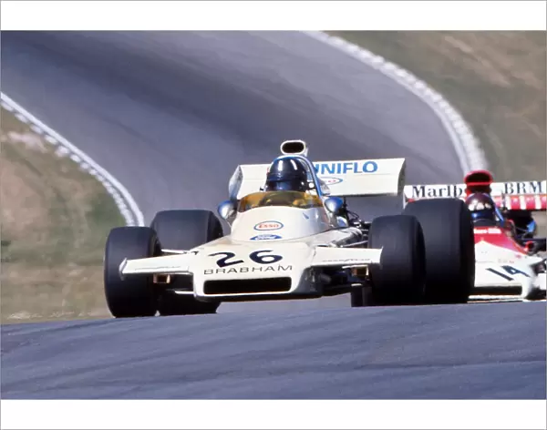Graham Hill at the 1972 British Grand Prix