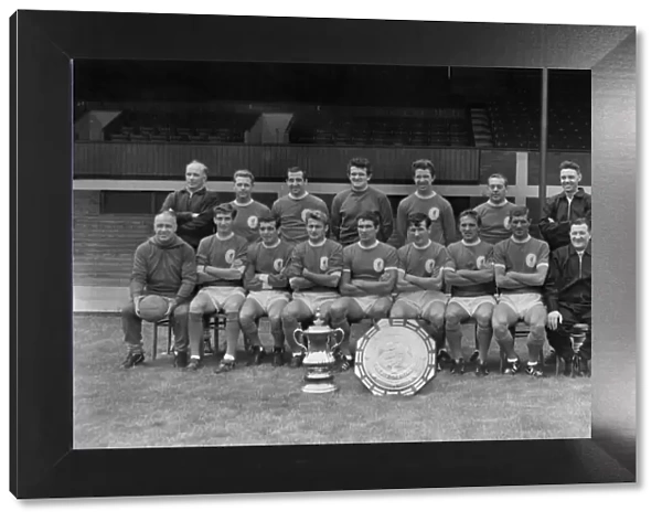 1965 Liverpool Team Group - FA Cup winners