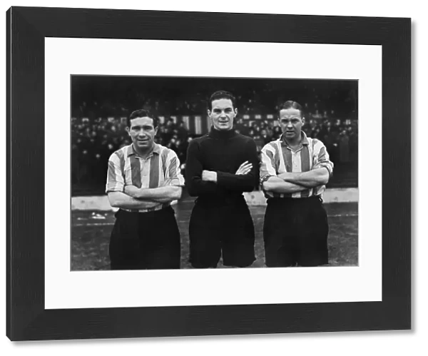 Southamptons Alf Ramsey, Ian Black & Bill Rochford in 1948