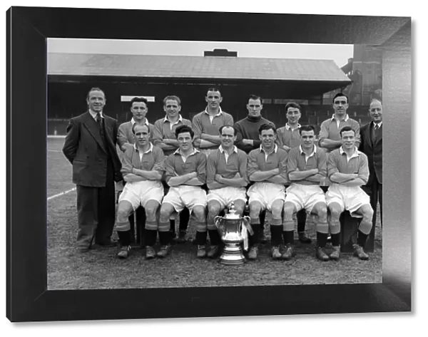 1948 FA Cup Winners Manchester Utd