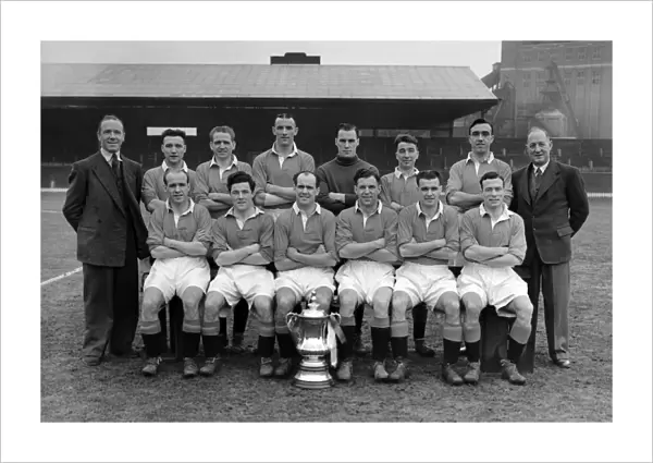 1948 FA Cup Winners Manchester Utd