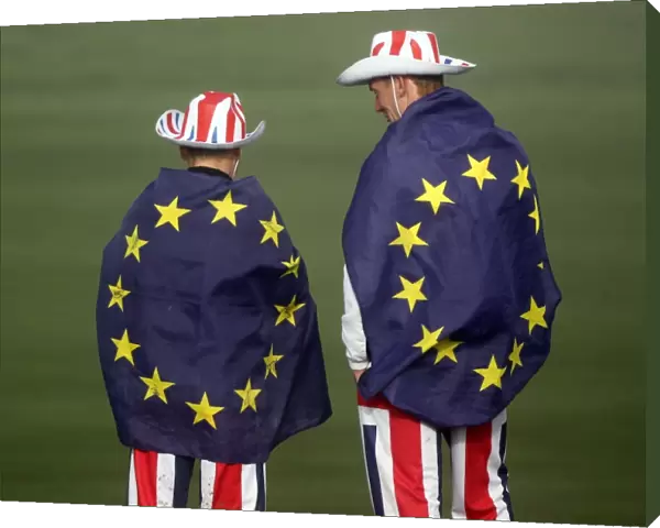 European fans at the 2010 Ryder Cup