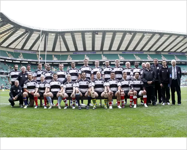 The Barbarians squad that faced Australia in 2011