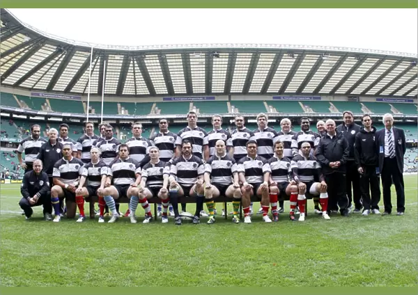 The Barbarians squad that faced Australia in 2011