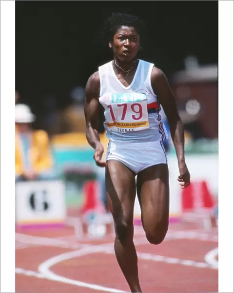 Shirley Thomas - 1984 Los Angeles Olympics