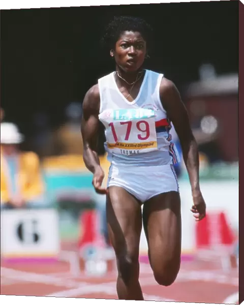 Shirley Thomas - 1984 Los Angeles Olympics