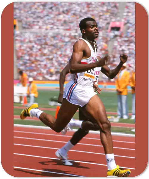 Kriss Akabusi - 1984 Los Angeles Olympics