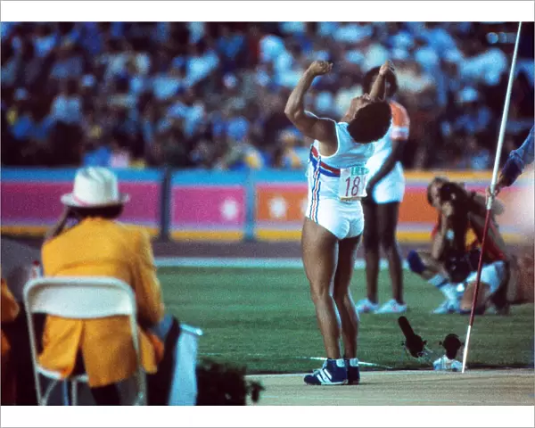 Fatima Whitbread - 1984 Los Angeles Olympics