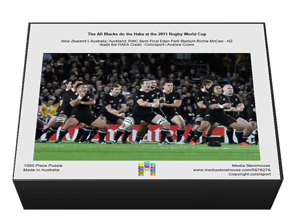 The All Blacks do the Haka at the 2011 Rugby World Cup
