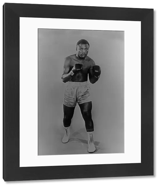+ Boxing - Studio Shoot. Heavyweight boxer Joe Frazier of USA
