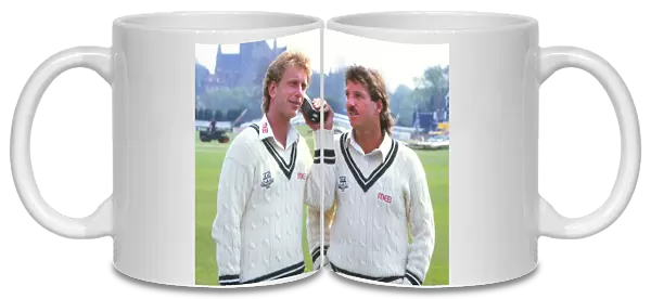 Cricket - Worcestershire County Cricket Club Photocall 1987. Graham Dilley