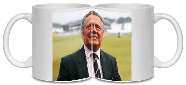 Trevor Bailey BBC Radio cricket commentator