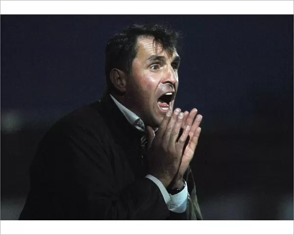 Barnet manager Martin Allen during his first game in charge of the club