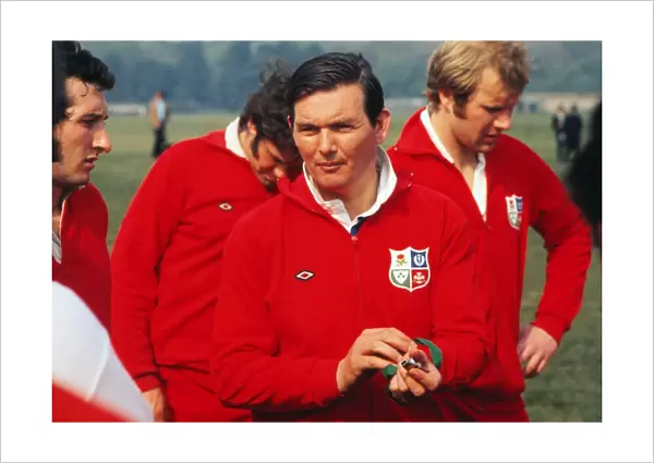 1971 British Lions coach Carwyn James