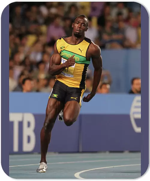 Usain Bolt at the 2011 World Championships